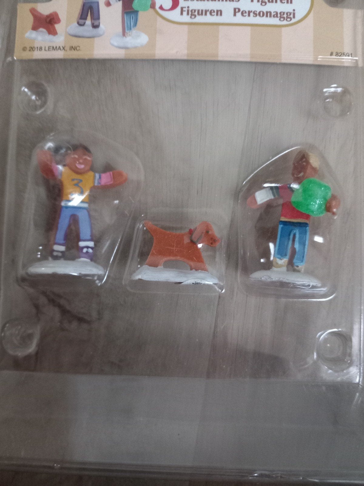 Lemax sugar and spice spelen met de hond, Diversen, Ophalen of Verzenden