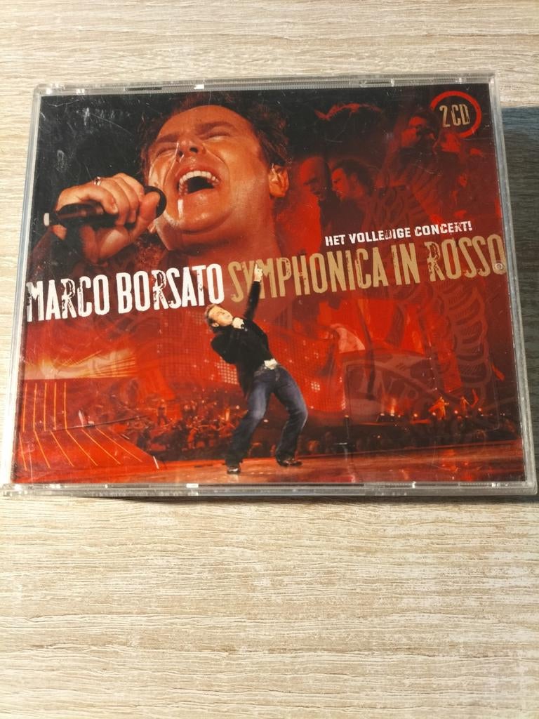 Marco Borsato - symphonica in rosso 2 cd box, Ophalen of Verzenden