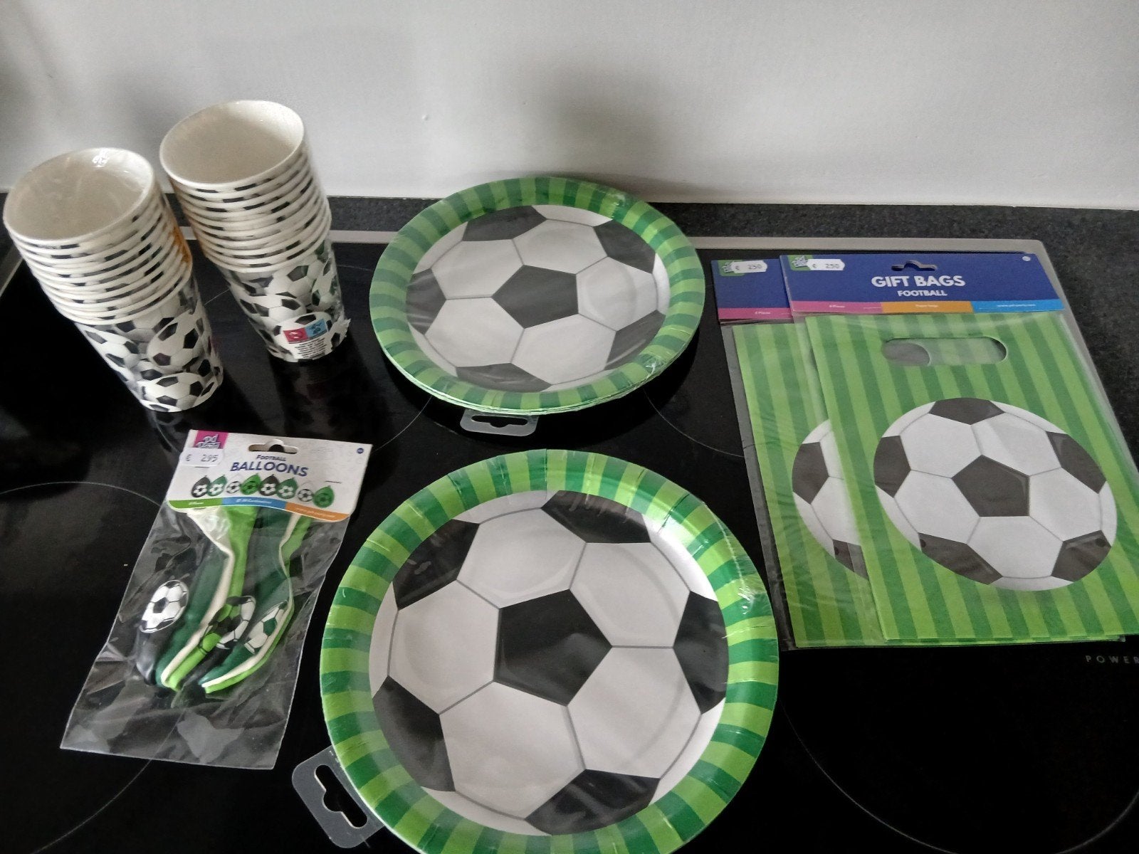 Feestartikelen voetbal feestje verjaardag, Hobby en Vrije tijd, Feestartikelen, Ophalen of Verzenden, Nieuw, Versiering, Verjaardag