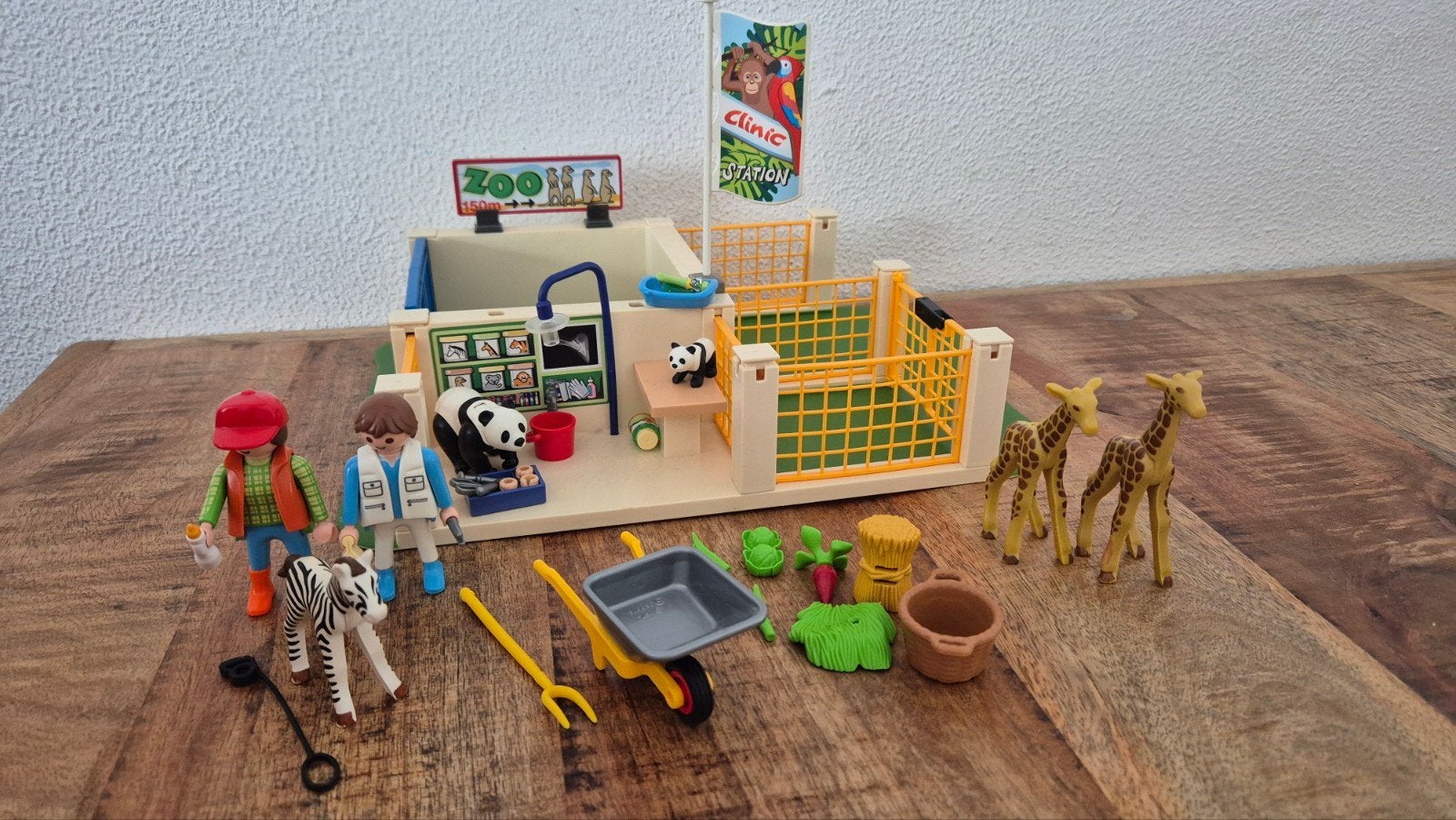 Playmobil 4009 SuperSet Verzorgingsstation Zoo Compleet, Kinderen en Baby's, Speelgoed | Playmobil, Gebouw, Complete set, Ophalen of Verzenden