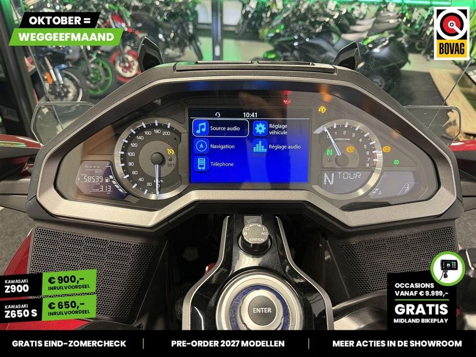 Honda GL 1800 Goldwing DCT DELUXE (bj 2018) 58,539 km, HONDA, Motorrijbewijs A, Bedrijf, Onbekend
