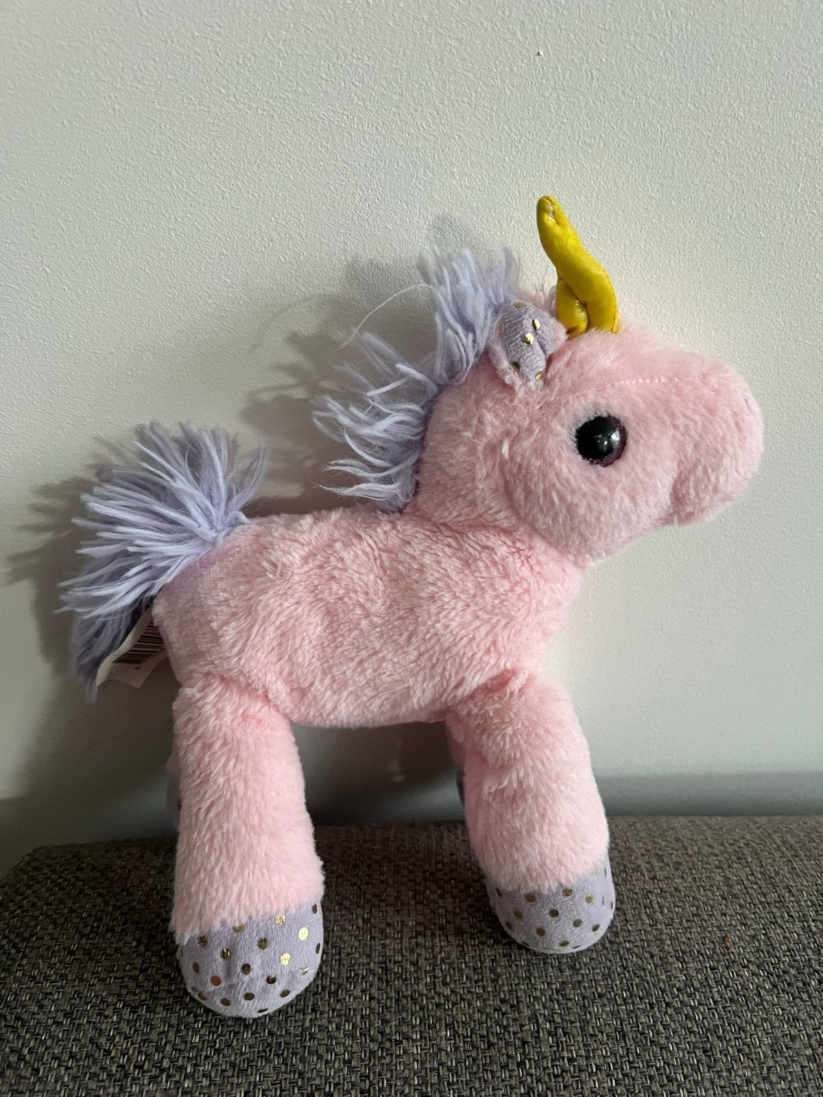 Roze Eenhoorn Knuffel, Eenhoorn, Verzenden, Zo goed als nieuw, Middelgroot (20 tot 80 cm)