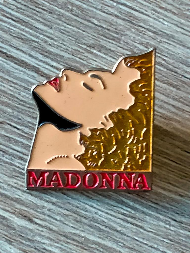 Madonna vintage pop muziek artiest pin RARE, Ophalen of Verzenden, Gebruikt