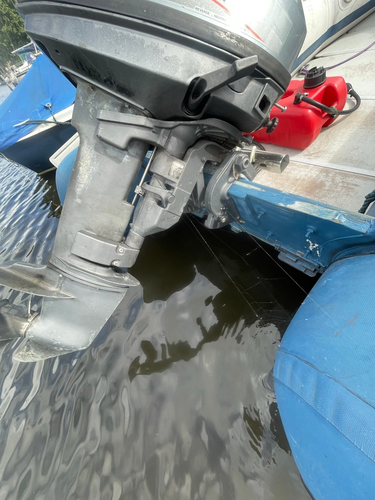 Zodiac 260 bijboot - Max 6 PK - Verstevigde spiegel, Ophalen of Verzenden, Gebruikt, Overige typen, Motorboot
