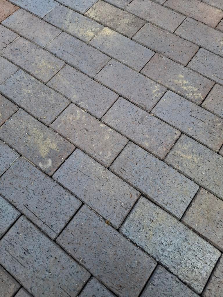 Nieuw gebakken stenen 12m2 klinkerformaat 5cm dik, Ophalen of Verzenden, Nieuw, Keramiek, Klinkers