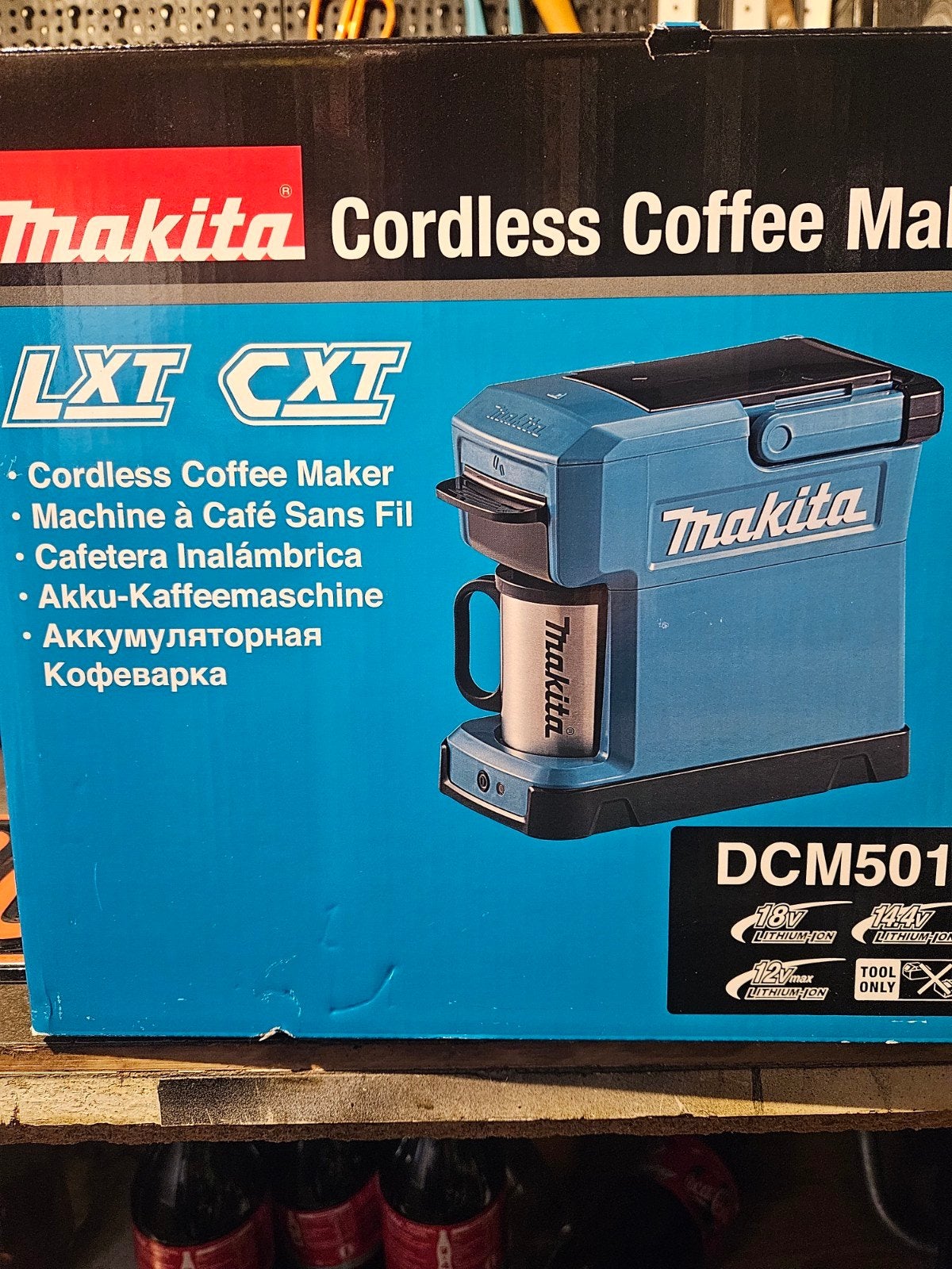 Koffieapparaat, Ophalen, Nieuw