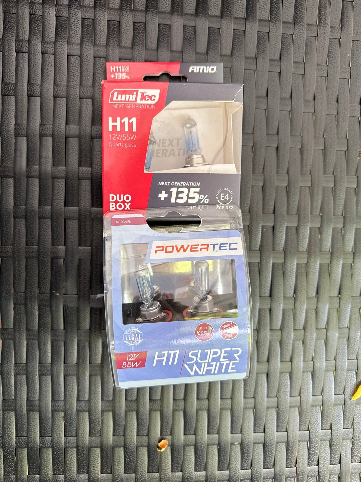 4 Nieuwe H11 Halogeen Koplampen - Lumi Tec & Powertec, Ophalen of Verzenden, Nieuw, Universele onderdelen