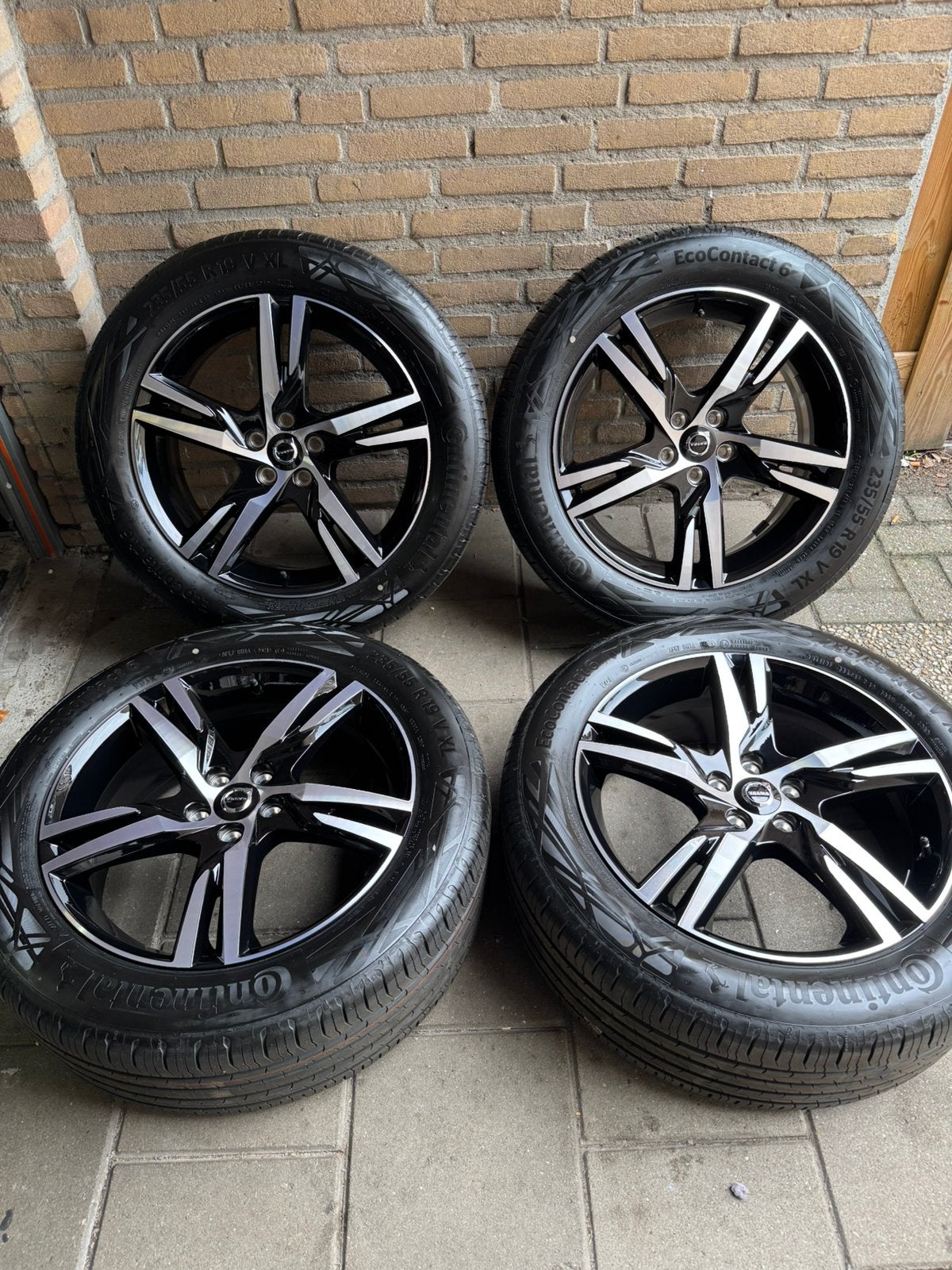 Volvo XC60/XC40 5-Double Spoke/R-Desgin 19” Velgen DEMOSET, Banden en Velgen, Winterbanden, 235 mm, Ophalen