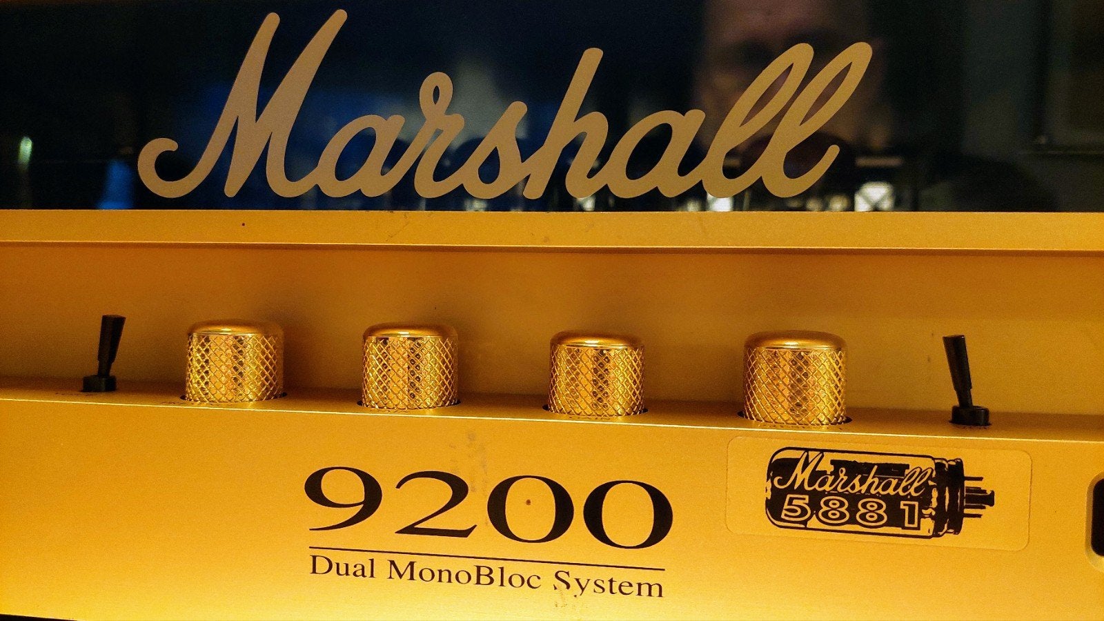 Marshall 9200 Dual MonoBloc (5881 buizen) incl. Flightcase, Muziek en Instrumenten, Overige Muziek en Instrumenten, Ophalen, Gebruikt