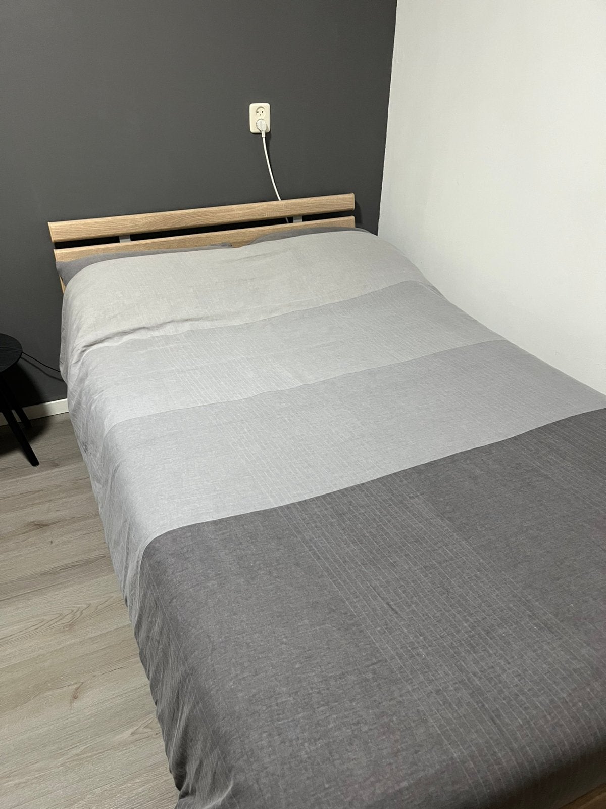 Bed met matras 120x200, Ophalen, Zo goed als nieuw, Twijfelaar, 120 cm