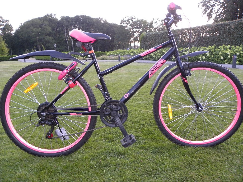 zgan 26'' amigo power 18 versnellingen, Gebruikt, Velgrem, Versnellingen, Ophalen