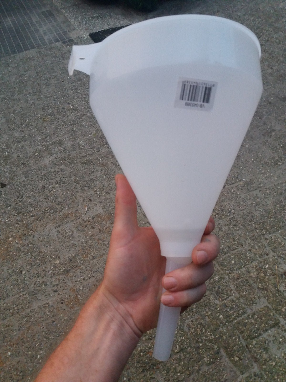 Splinternieuwe benzine trechter met kogeltuit en filter!, Ophalen, Nieuw