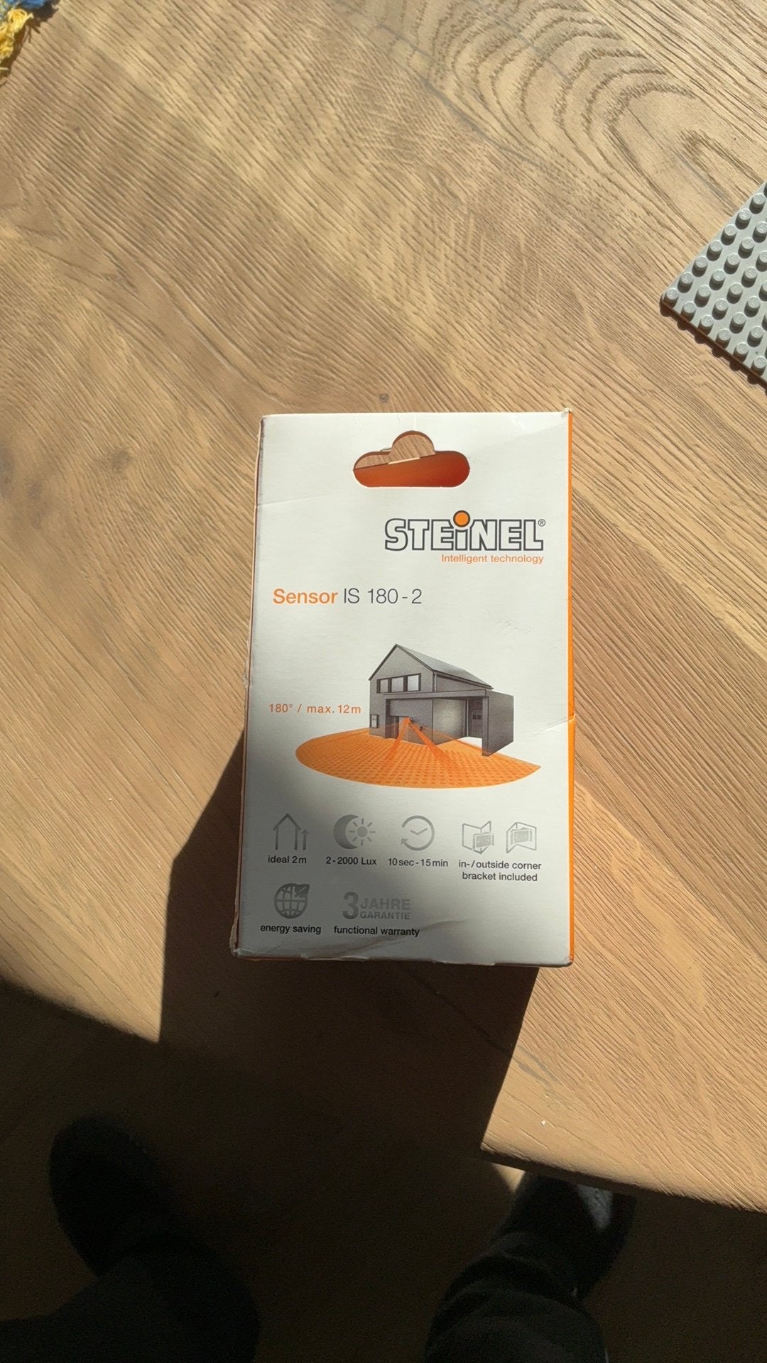Steinel IS 180-2 zwart bewegingssensor ongebruikt, Ophalen, Bewegingssensor, Minder dan 50 watt, Overige typen
