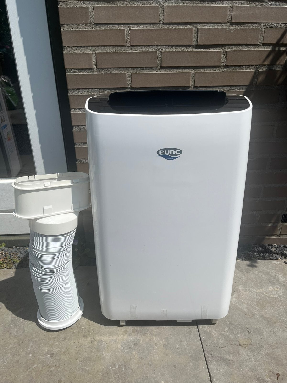 Mobiele Airco 9000 BTU, Ophalen, Timer, 3 snelheden of meer, Zo goed als nieuw