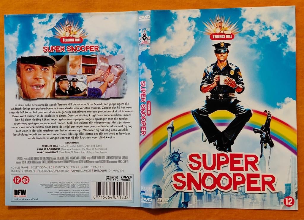 DVD Super Snooper - Engels gesproken, NL ondertiteld, Vanaf 12 jaar, Ophalen of Verzenden, Gebruikt, Actiekomedie