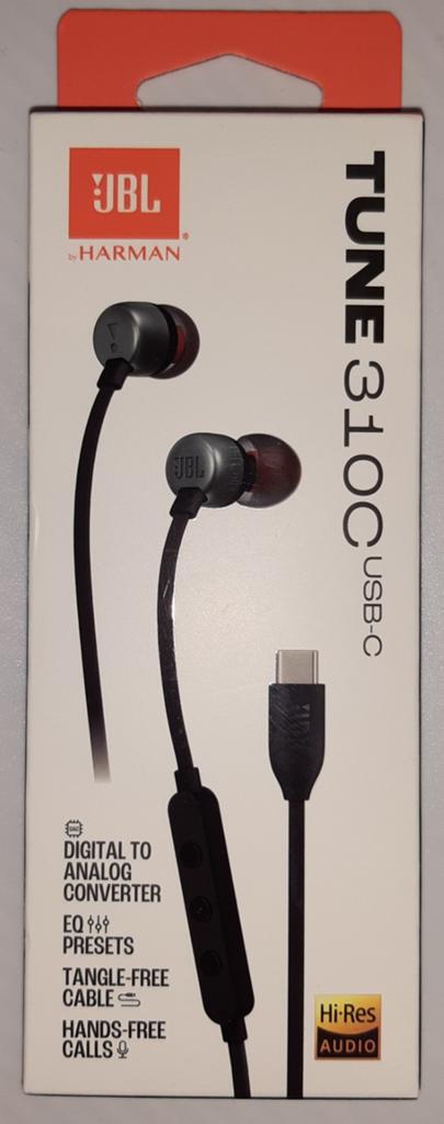 JBL Tune 310C USB-C Oortelefoons - Nieuw in doos
