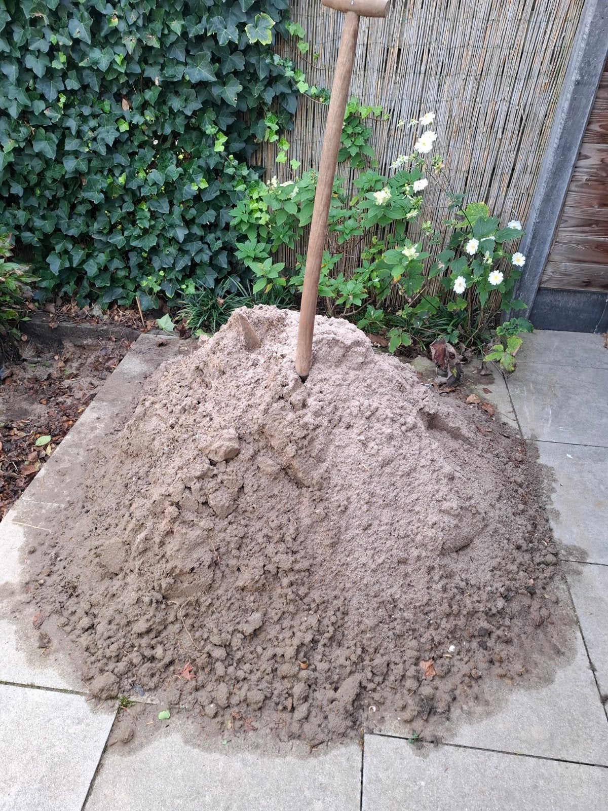 Gratis ophoogzand / straatzand, circa 1 kuub, Tuin en Terras, Ophalen, Gebruikt, Ophoogzand