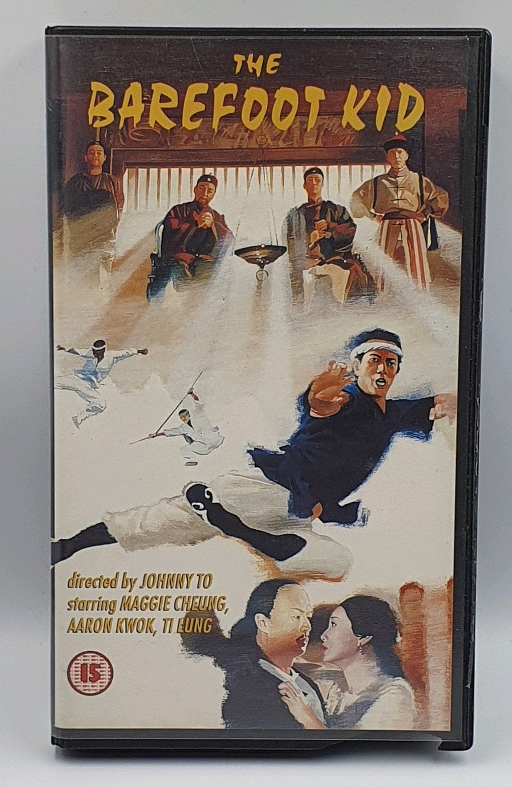 Te koop: The Barefoot Kid VHS - Actie en Avontuur, Cd's en Dvd's, Vanaf 16 jaar, Martial arts, Ophalen of Verzenden, VHS