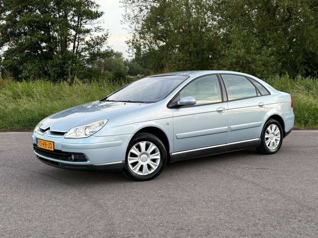 Citroën C5 2.0 Exclusive Xenon Leder Cruise Trekhaak Sensor, Auto's, Citroën, 13 km/l, Gebruikt, 4 cilinders, Blauw