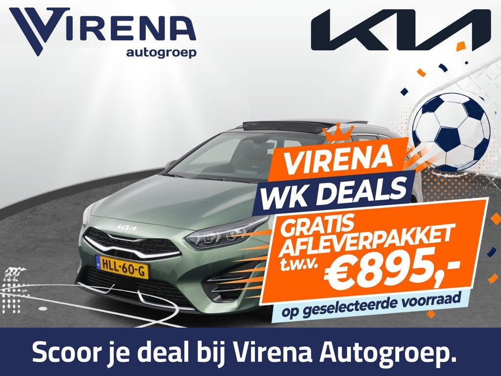 Kia Ceed Sportswagon 1.5 T-GDi GT-Line Automaat - Adaptive C, Automatische klimaatregeling, 4 cilinders, Met garantie (alle), Origineel Nederlands