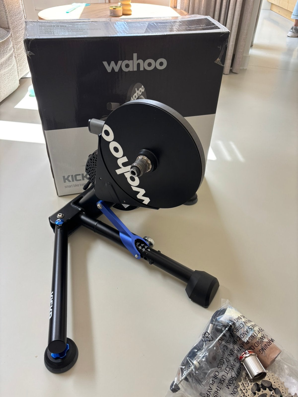 Wahoo KICKR V5 incl XDR body, Ophalen of Verzenden, Zo goed als nieuw, Overige typen