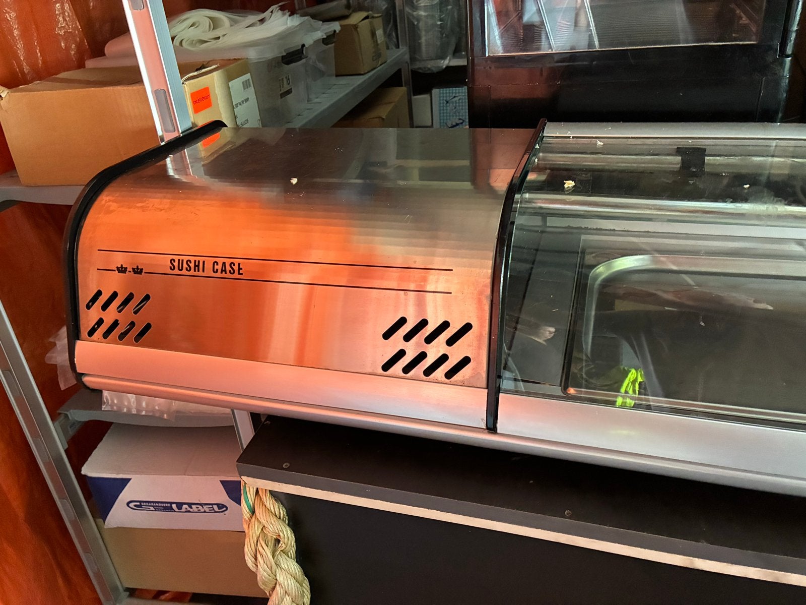 GGM Gastro Sushi Case - Koelvitrine voor Sushi, Zakelijke goederen, Horeca | Keukenapparatuur, Ophalen, Gebruikt, Koelen en Vriezen
