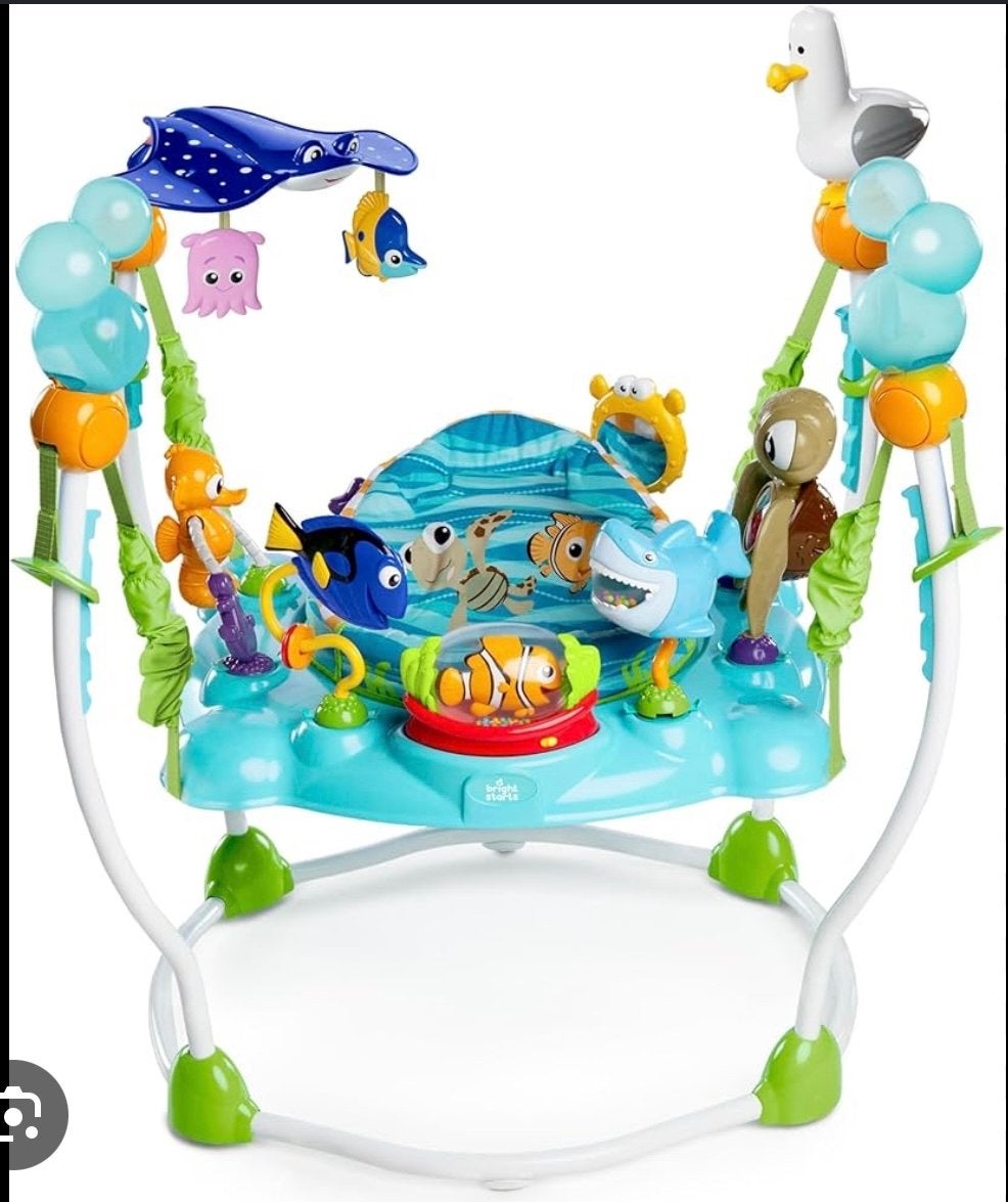 Bright Starts Finding Nemo Jumper Speelcenter, Ophalen, Zo goed als nieuw, Overige typen, Met licht