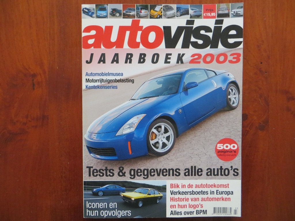 Autovisie Jaarboek 2003, Ophalen of Verzenden, Nieuw, Algemeen
