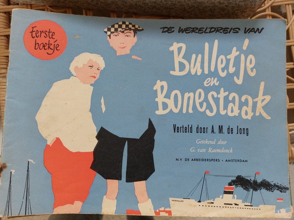 Bulletje en Bonestaak 1 t/m 10 (SC), Meerdere stripboeken, Ophalen of Verzenden, Gelezen, A.M. de Jong en George van Raemdonck