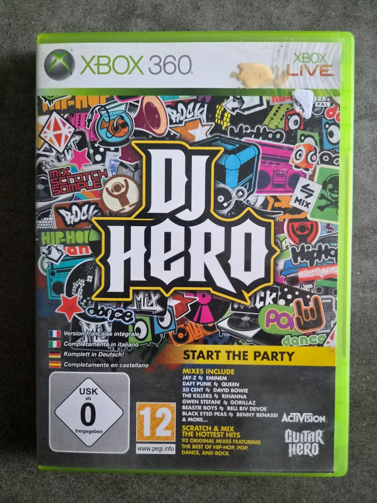 Dj Hero - Xbox 360, Muziek, Verzenden, 1 speler, Zo goed als nieuw