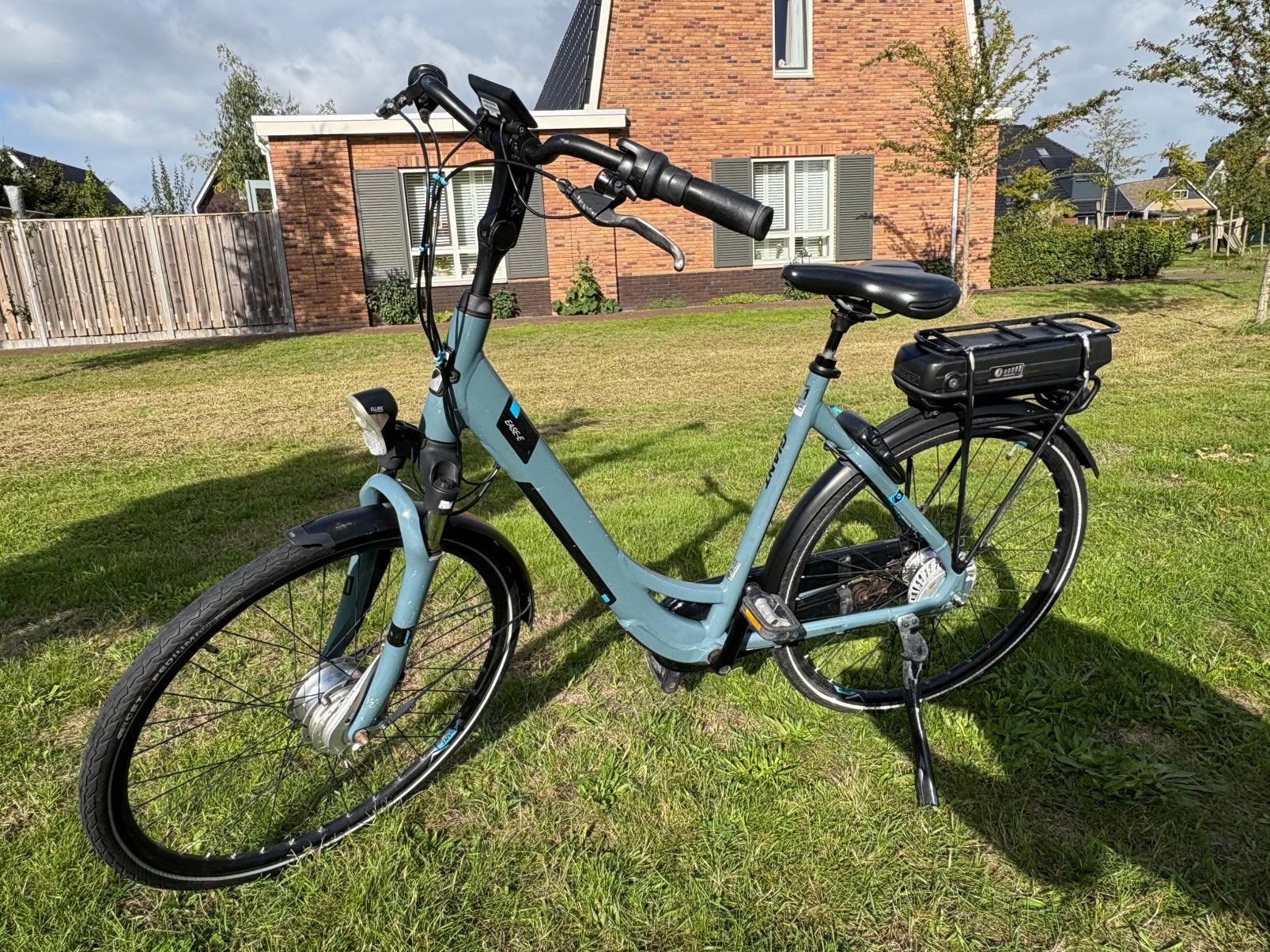 Elektrische damesfiets Giant Ease-E maat L, Ophalen, Minder dan 30 km per accu, Gebruikt, Giant