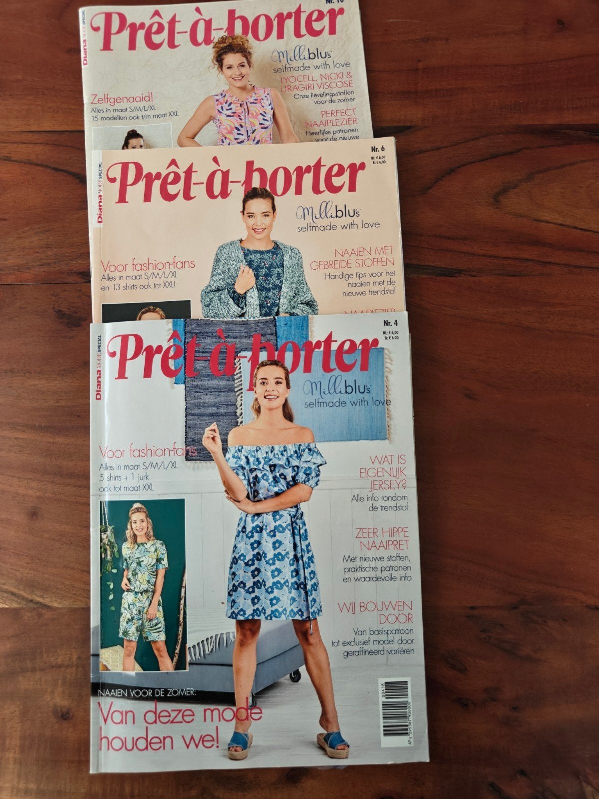Naaipatroon tijdschriften, Verzenden, Zo goed als nieuw, Vrouw, Burda