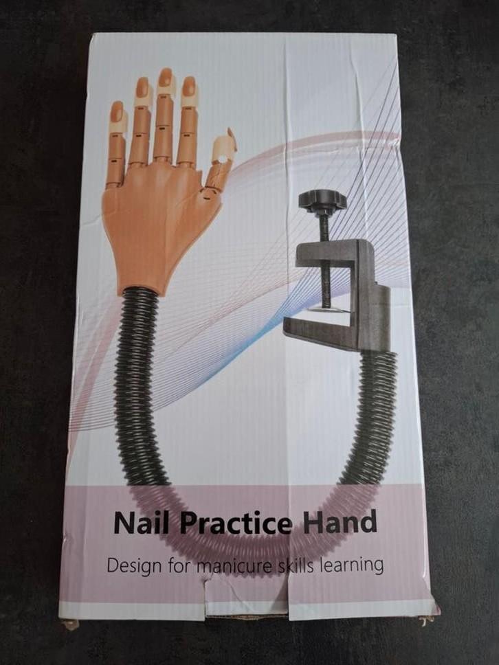 Oefenhand voor nagels | manicure, Ophalen of Verzenden, Nieuw, Handen en Nagels, Toebehoren