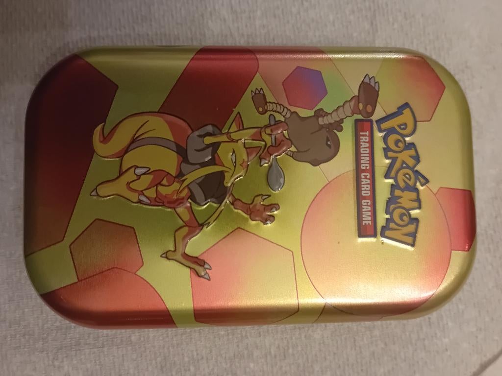 151 Mini Tin: Kadabra en Hitmonlee Pokemon, Ophalen of Verzenden, Nieuw, Overige typen, Foil