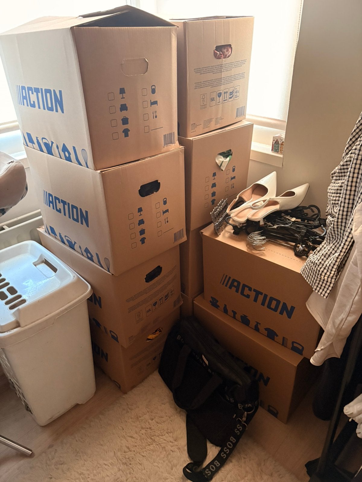 Heel verl mooie kleidng 48-50 + schoenen 42, Ophalen, Zo goed als nieuw, Broek of Spijkerbroek