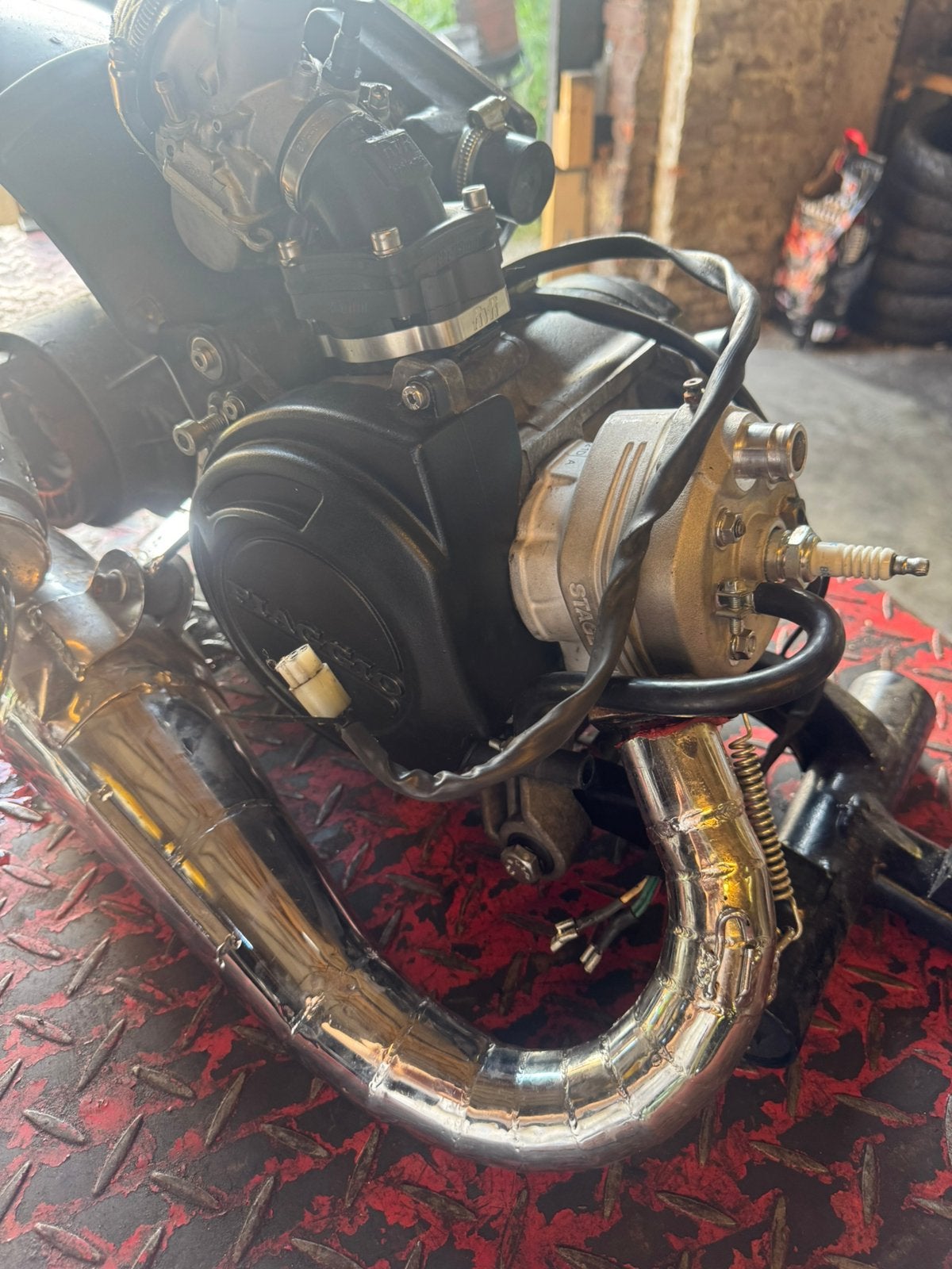 Zip sp98 c11 blok 70cc sprint, Ophalen, Zo goed als nieuw, Blok, Piaggio