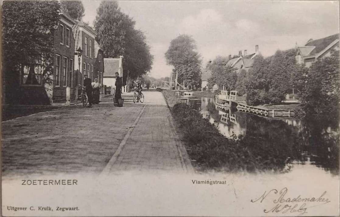 Zoetermeer (Zuid-Holland) - Vlamingstraat 1904, Verzenden, Voor 1920, Gelopen, Zuid-Holland