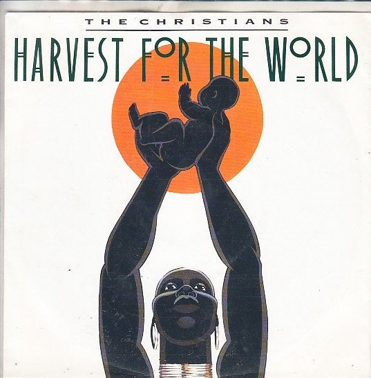 the christians - harvest for the world ( 1988), Fotohoes, 7 inch, Ophalen of Verzenden, Zo goed als nieuw
