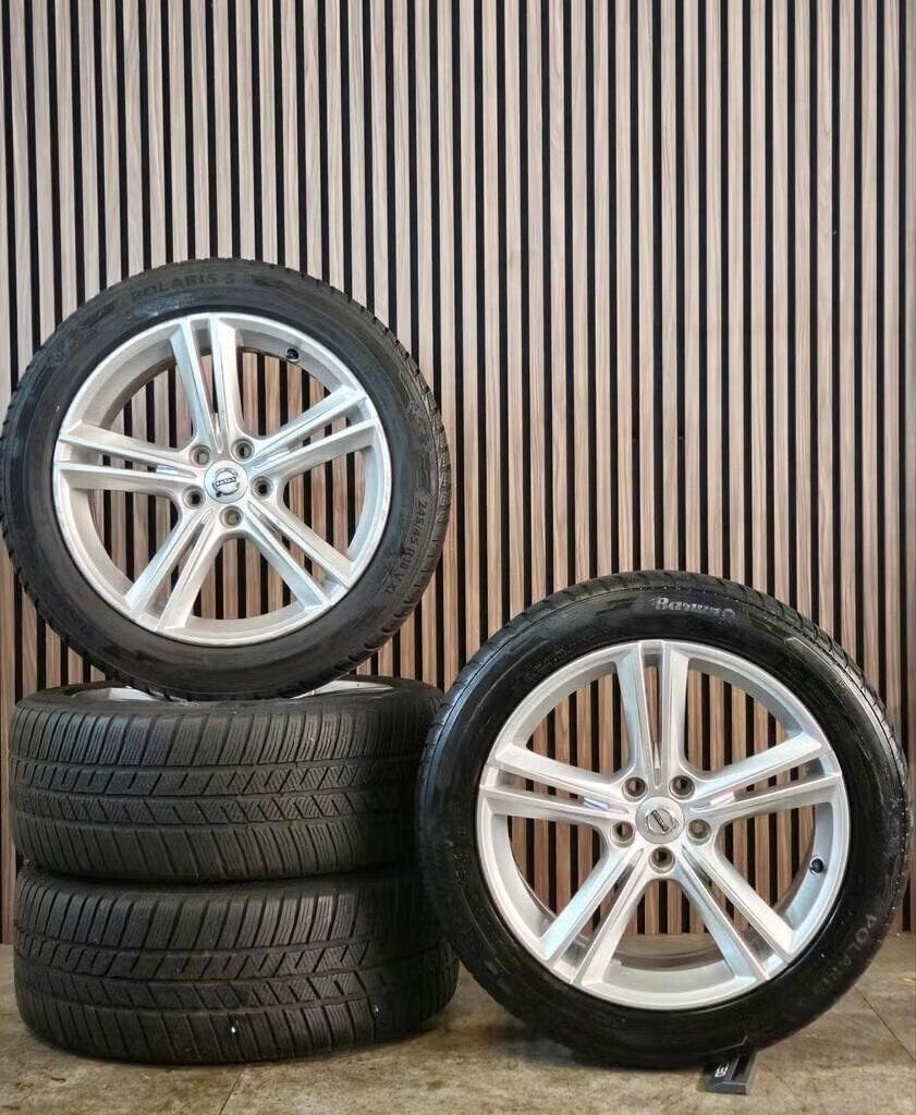 18" Orig Volvo S60 v60 velgen+Winterbanden 5x108, 19 inch, Gebruikt, -, -