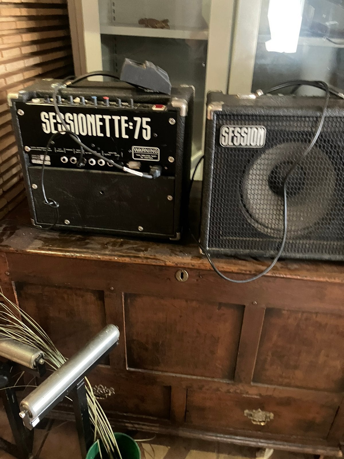 Sessionette 75 gitaar versterker. 2 stuks, Ophalen, Gebruikt