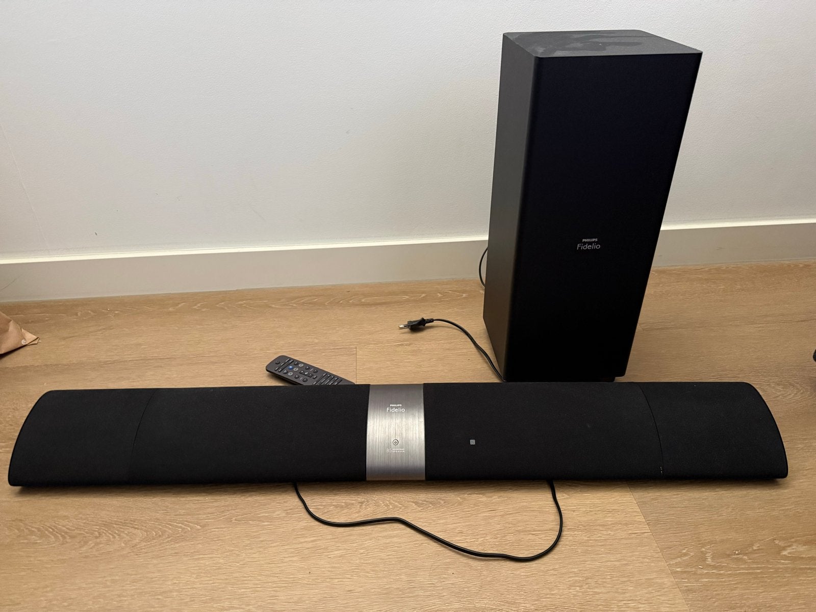 Philips Fidelio B5 Soundbar met draadloze subwoofer, Ophalen of Verzenden, Bluetooth, Gebruikt