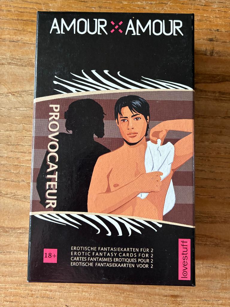 Amour x Amour - Provocateur (2 spelers, 18+jaar) zgan, Verzenden, Zo goed als nieuw, Lovestuff
