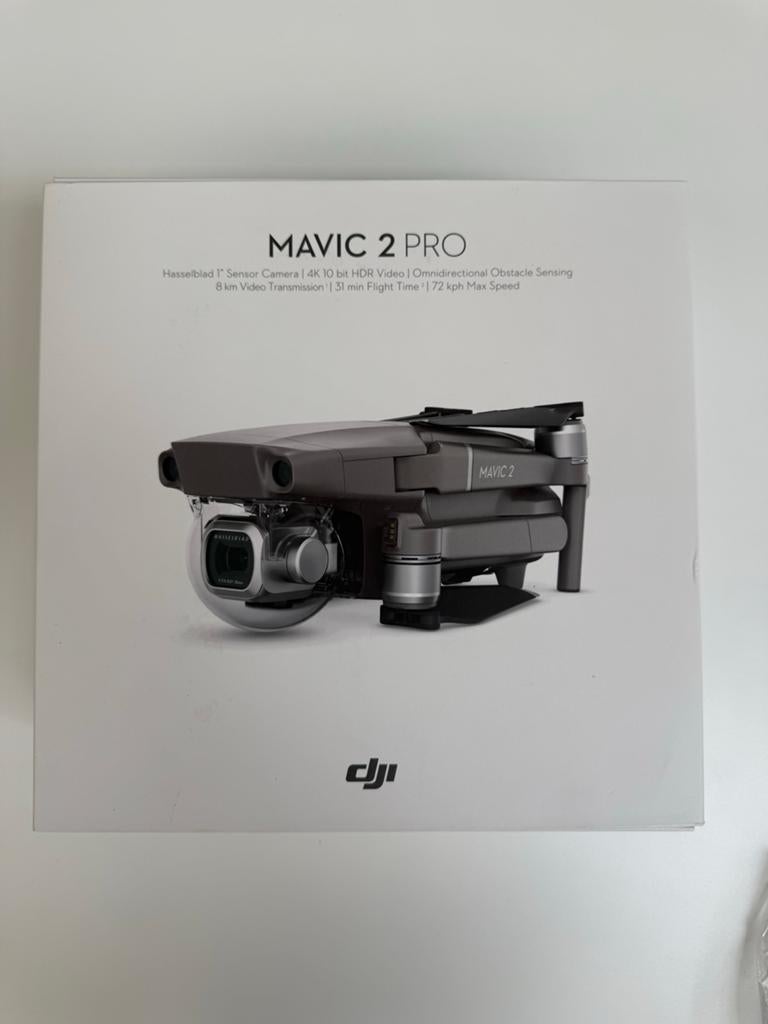 DJI Mavic 2 Pro drone met Hasselblad camera, 30 tot 45 minuten, Obstakel-ontwijking, 5 tot 10 kilometer, Ophalen of Verzenden