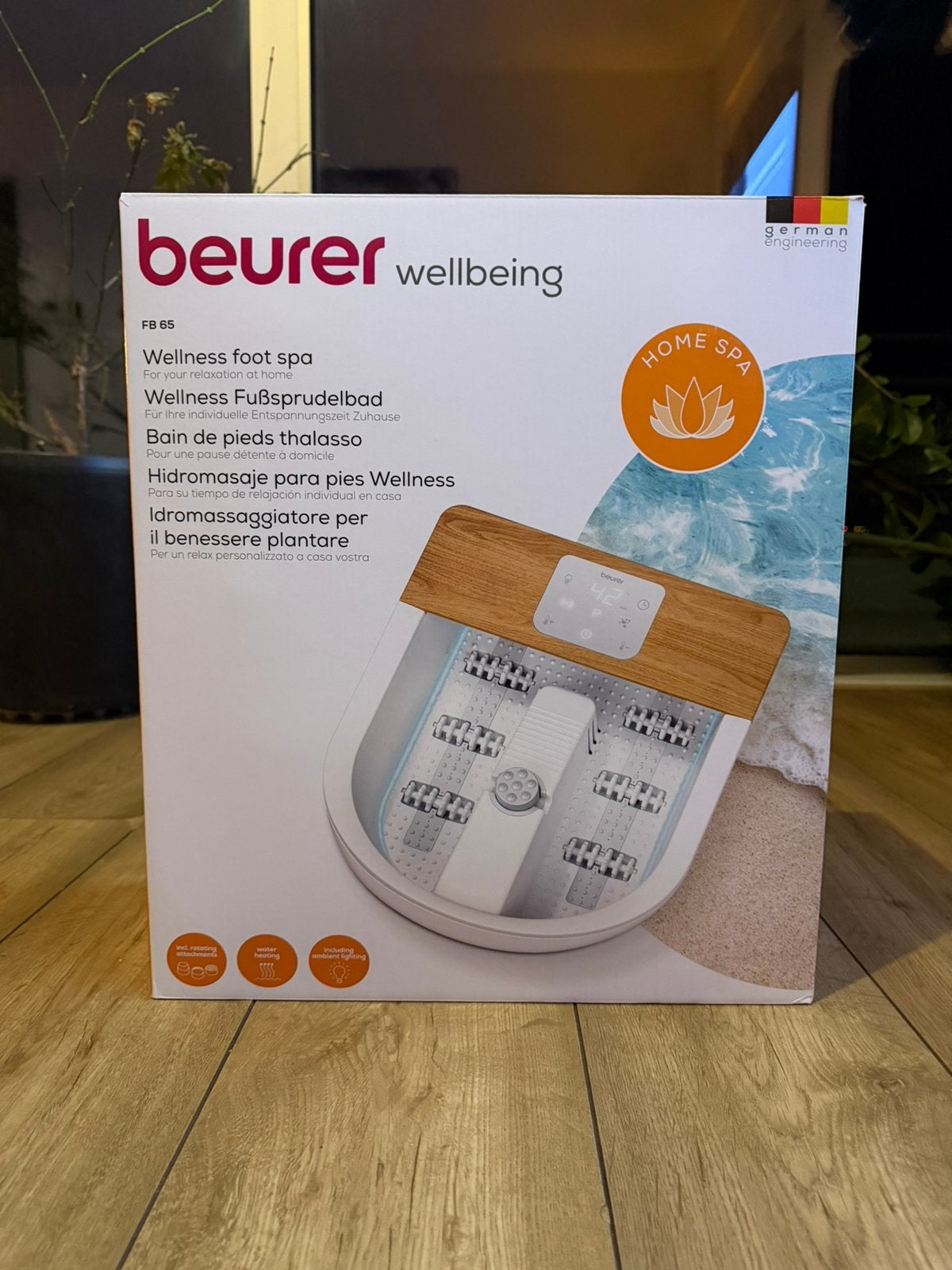 Beurer Wellness Foot Spa FB 65, Ophalen, Zo goed als nieuw