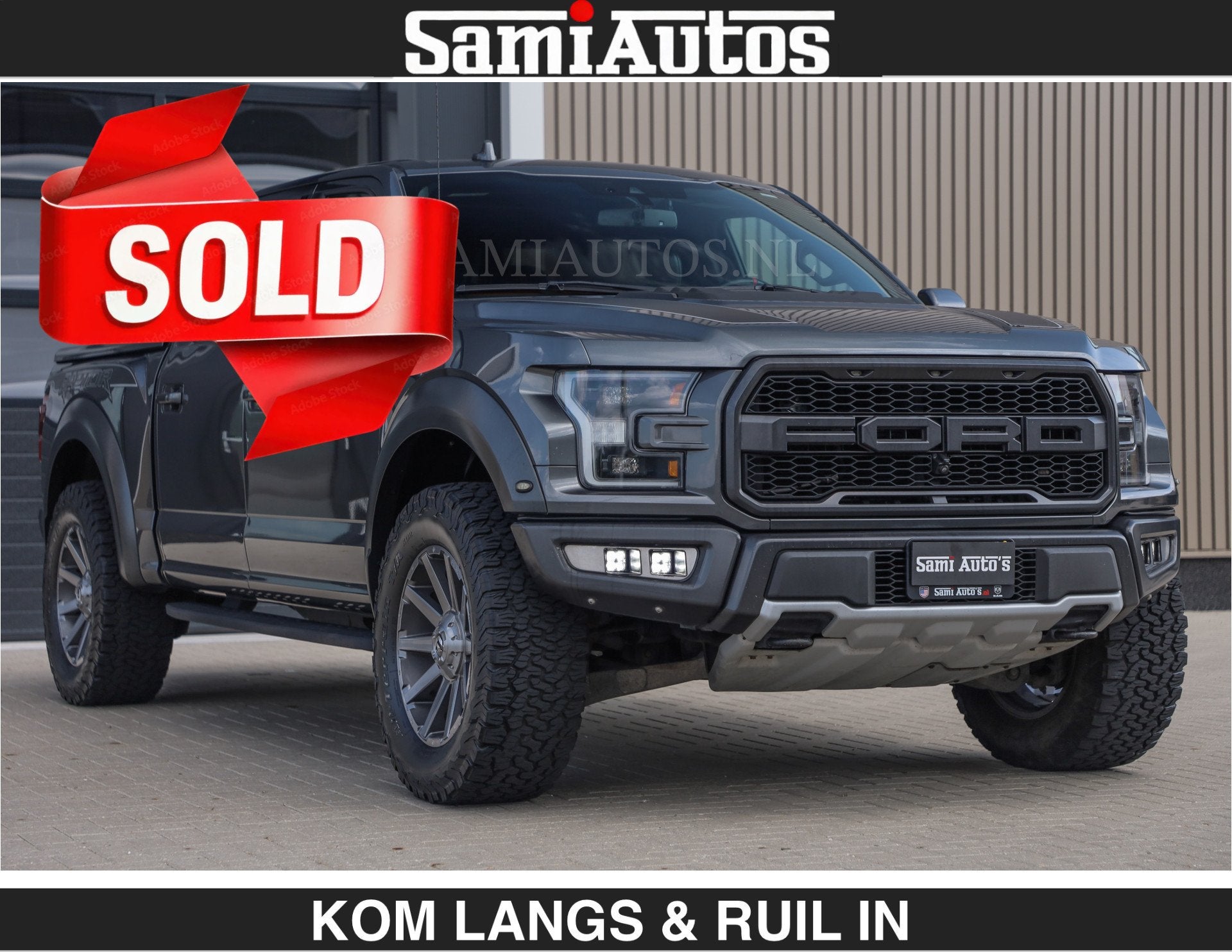 Ford USA F-150 RAPTOR | FACELIFT | 457 PK | DUBBELE CABINE |, Auto's, Automaat, Vierwielaandrijving, Adaptive Cruise Control, 750 kg