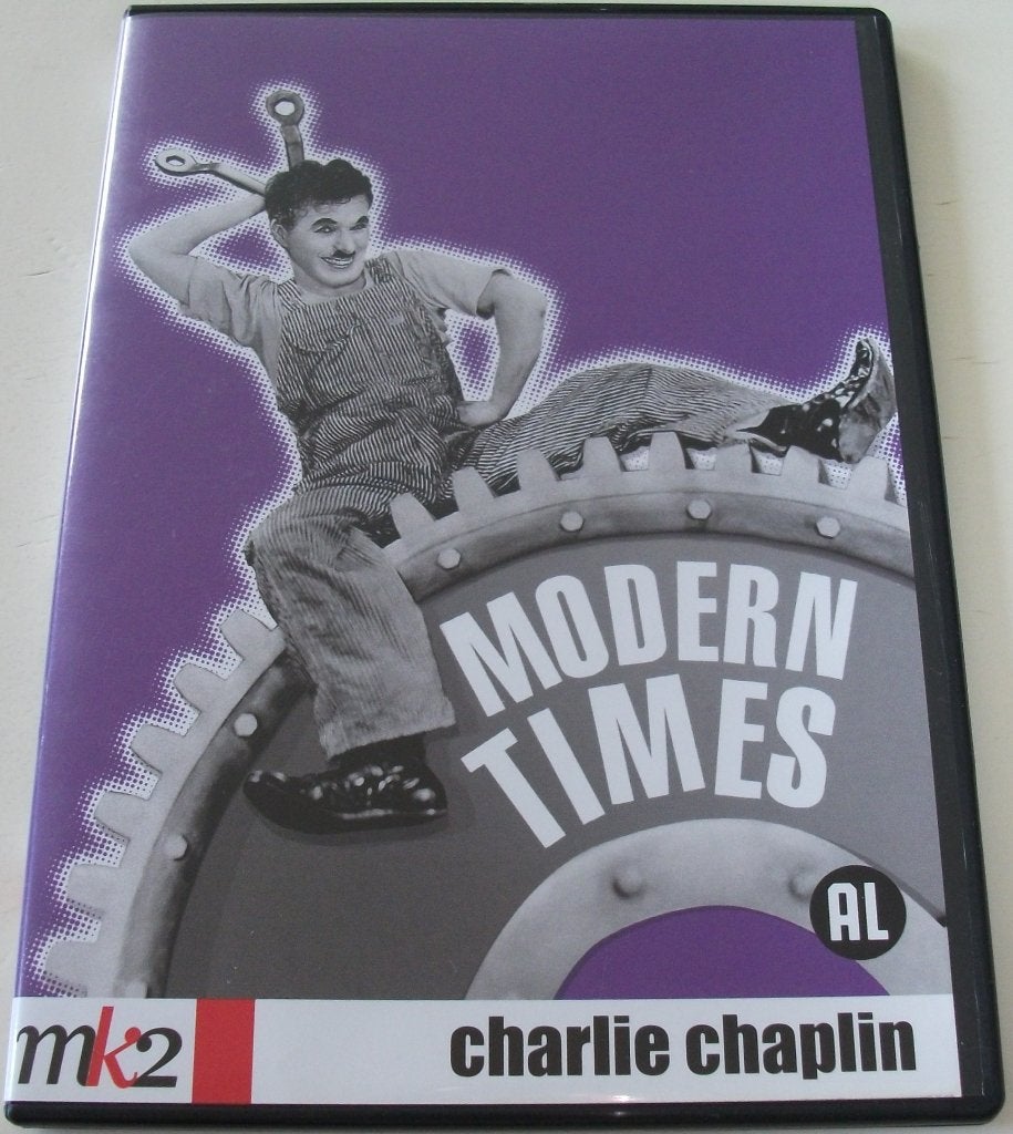 Dvd *** CHARLIE CHAPLIN *** Modern Times, Overige genres, Ophalen of Verzenden, Zo goed als nieuw, Spaans
