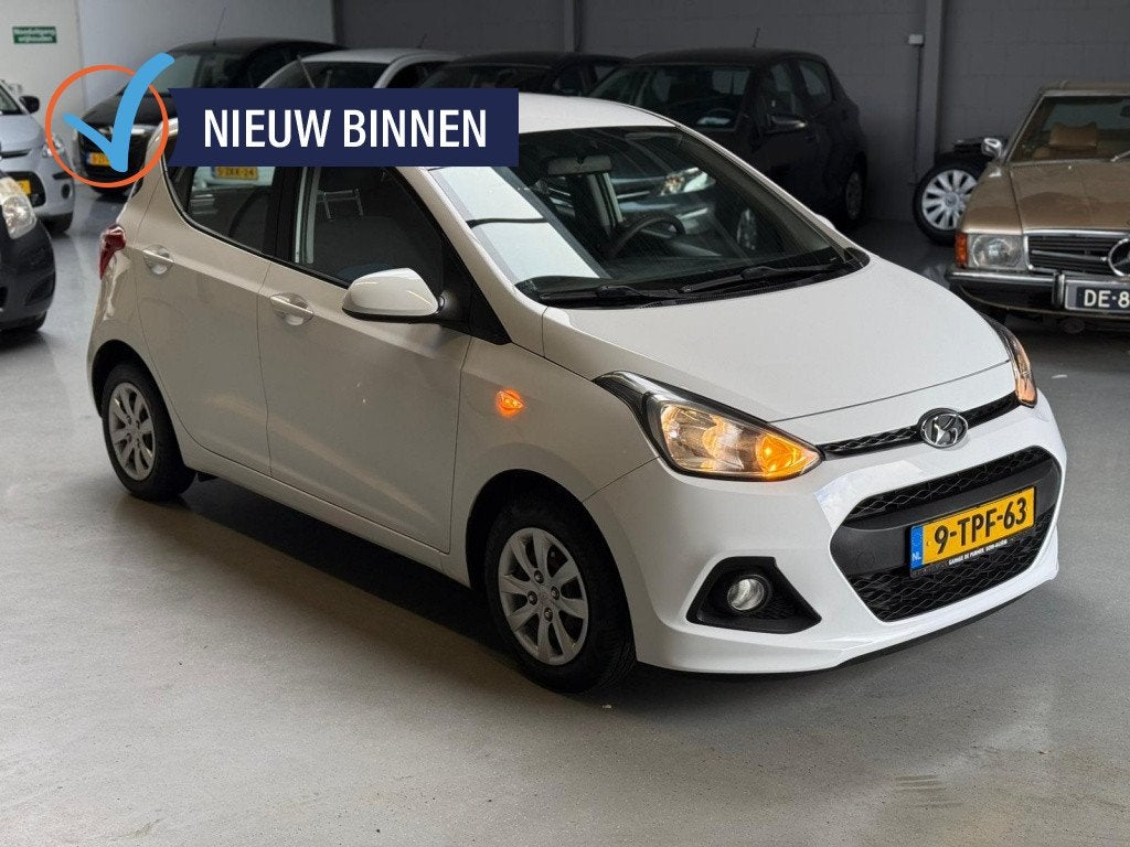 Hyundai i10 1.0i Go! Airco NAP (bj 2014), Euro 5, Gebruikt, 31 €/maand, 4 stoelen