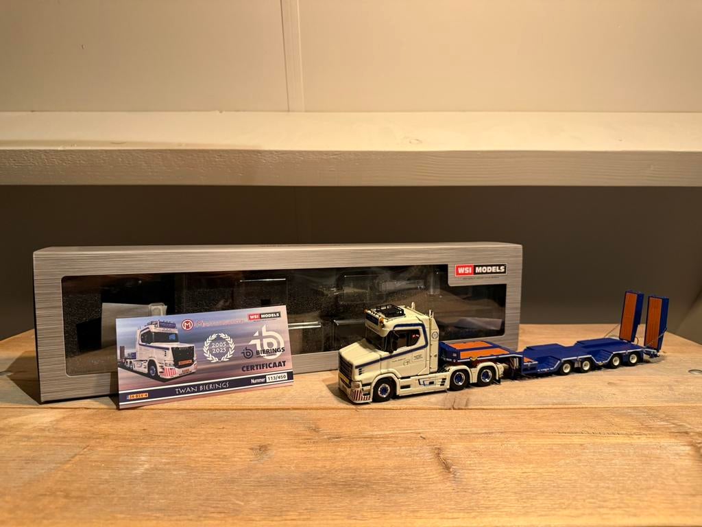 Twan Bierings Scania Torpedo WSI, Ophalen of Verzenden, Zo goed als nieuw, Bus of Vrachtwagen, Wsi