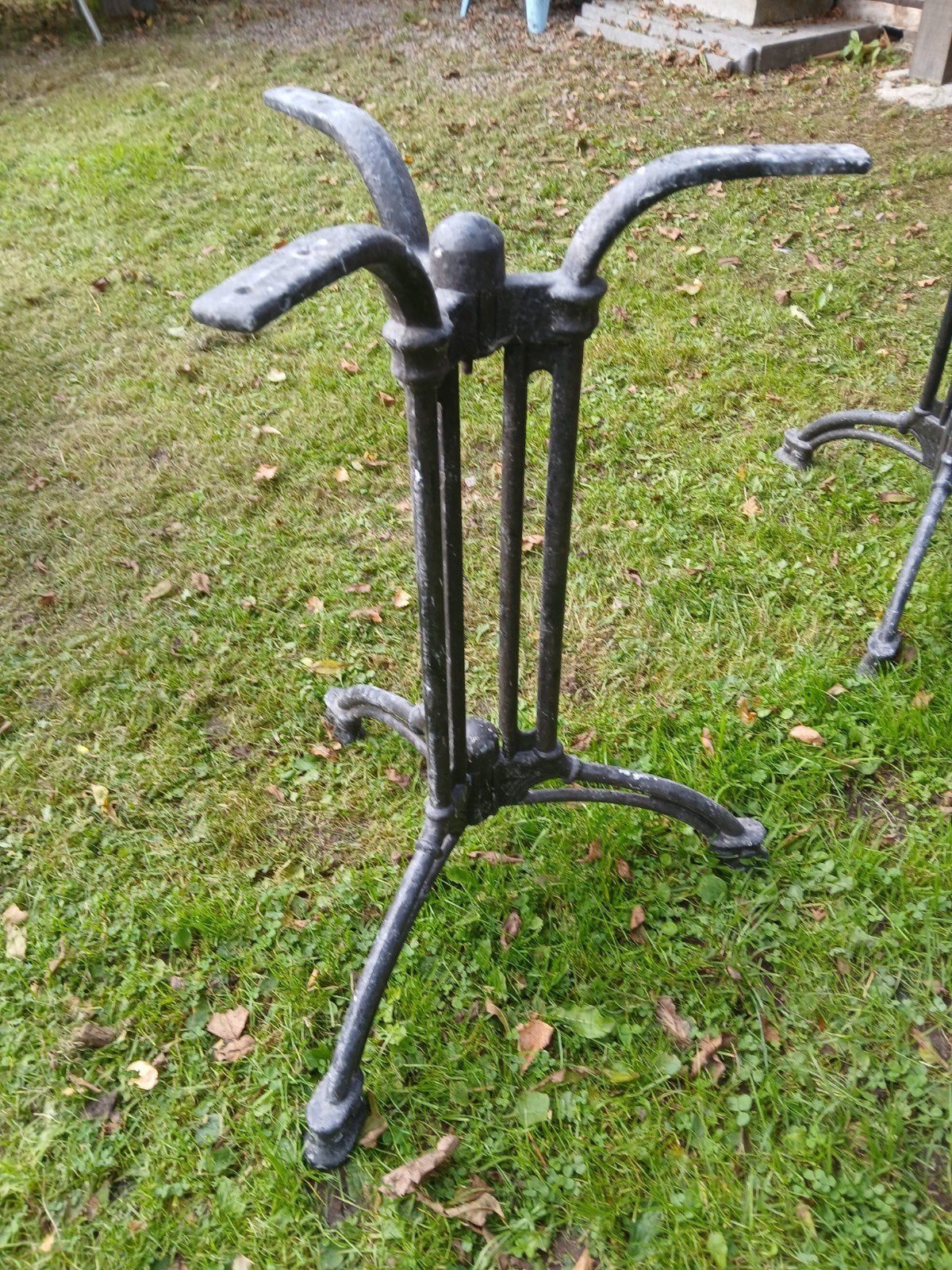 Gietijzeren Tafelpoot - Robuust en Decoratief, Ophalen, Tafelpoot, Gebruikt, 50 tot 100 cm