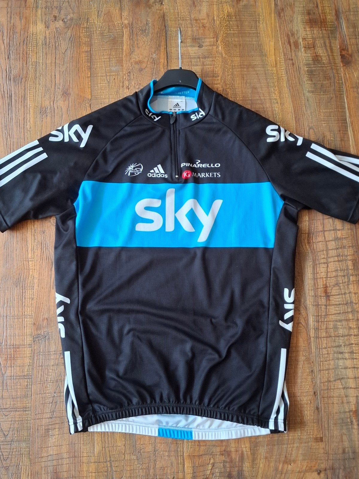 Origineel Pinarella Team SKY wielertrui wielershirt maat L, Ophalen of Verzenden, Zo goed als nieuw, Kleding